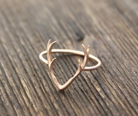 Chic Wilderness Ring Rose Gold Color Owls & Turtles Jewelry