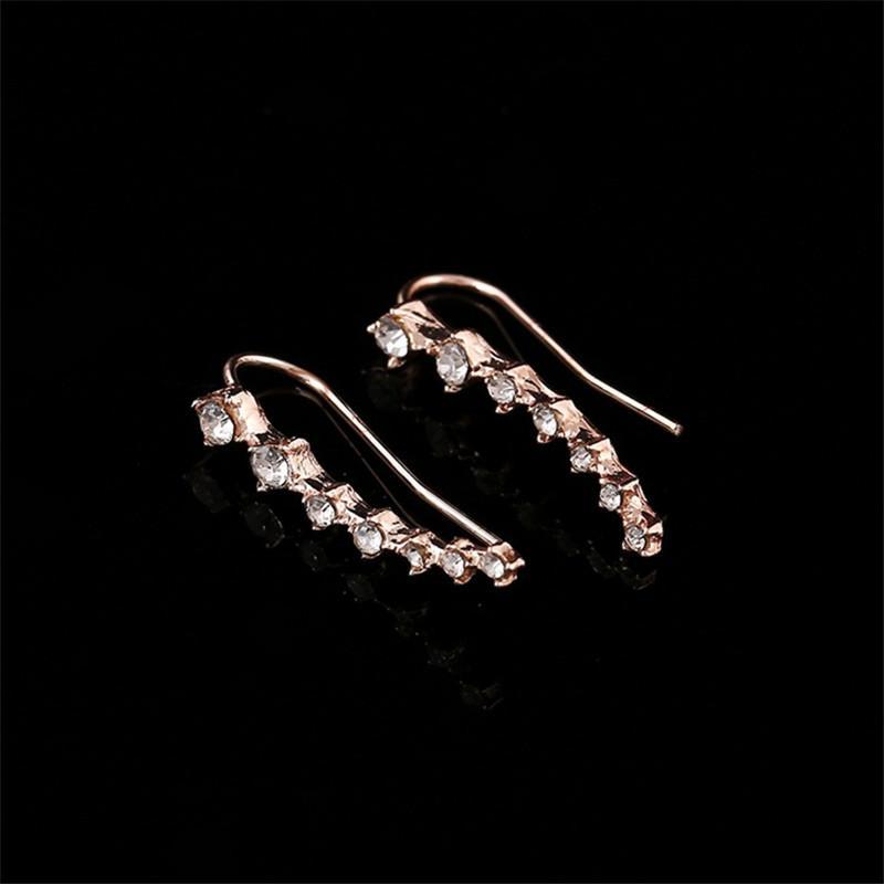 Flashing Lights Ear Climbers Gold Owls & Turtles Jewelry