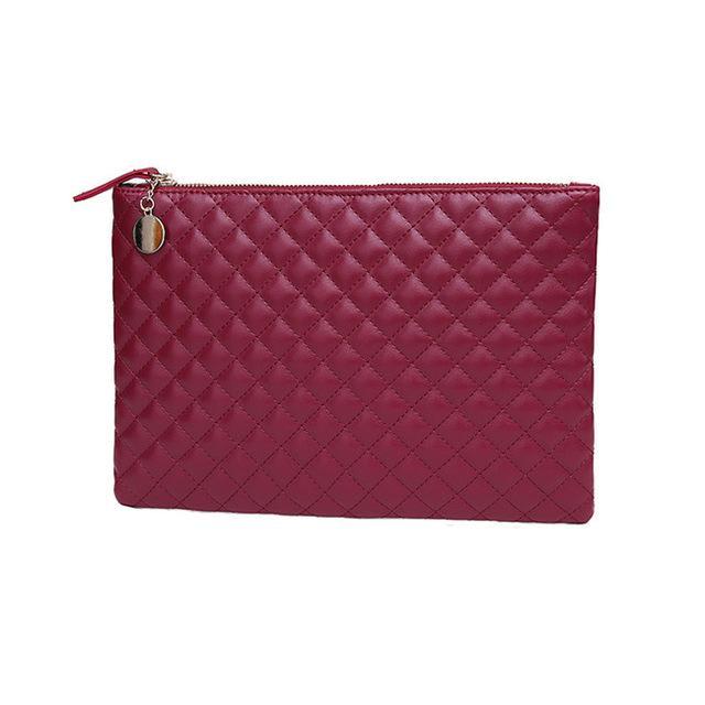 Metropolitan Clutch Wine Red Owls & Turtles Bags