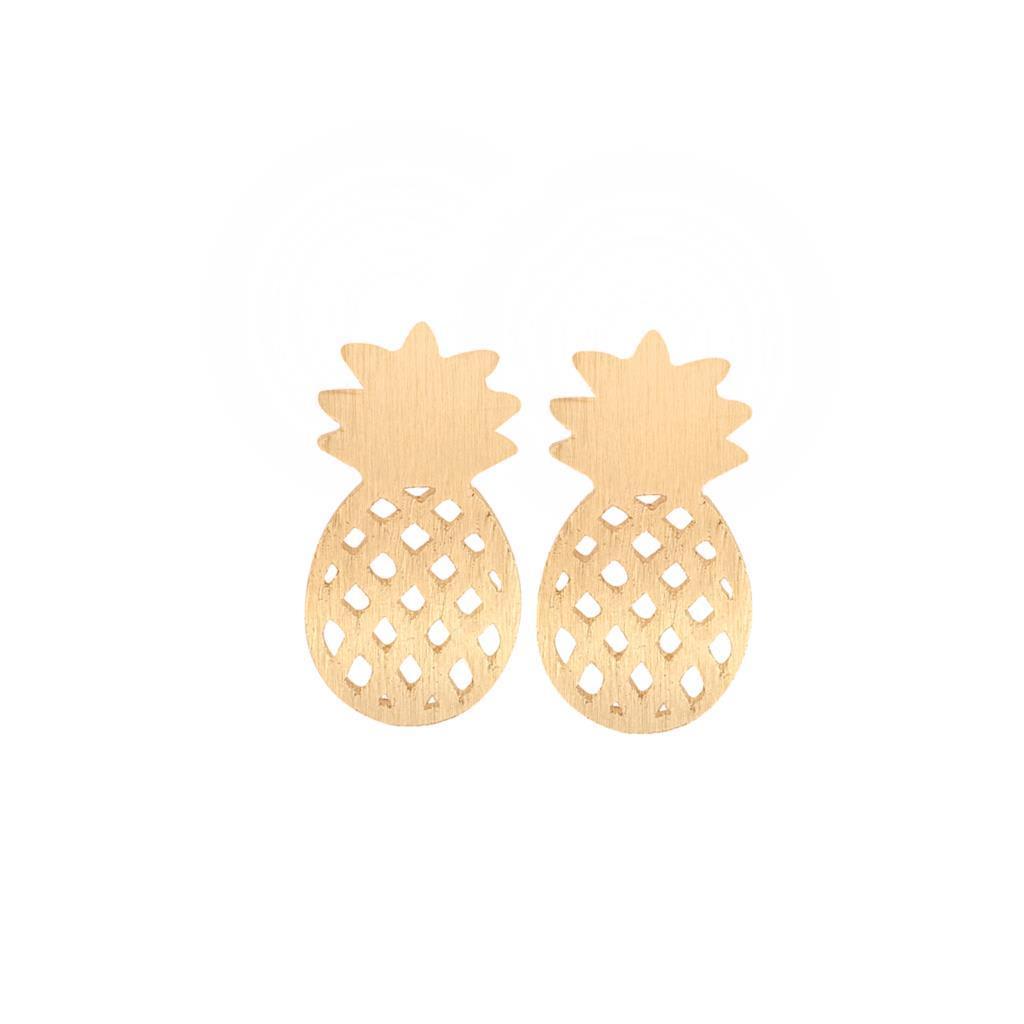 Piña Colada Studs Owls & Turtles Jewelry