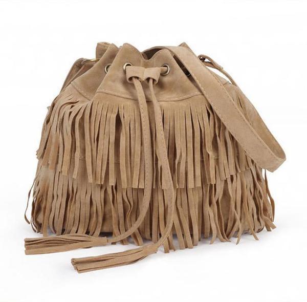 Tassel Love Bag Khaki Owls & Turtles Bags