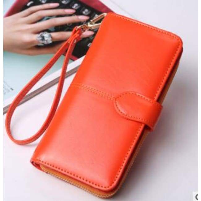 Timeless Class Purse Orange Bags